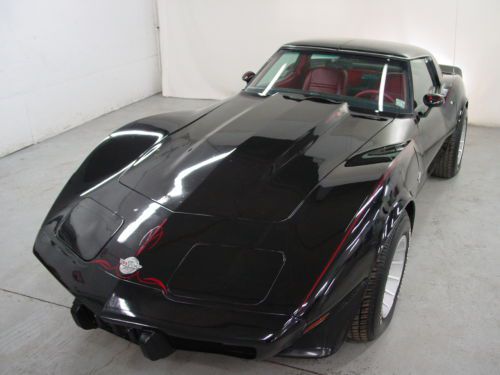 1978 corvette, 25th anniversary, 35k miles, t tops, factory a/c