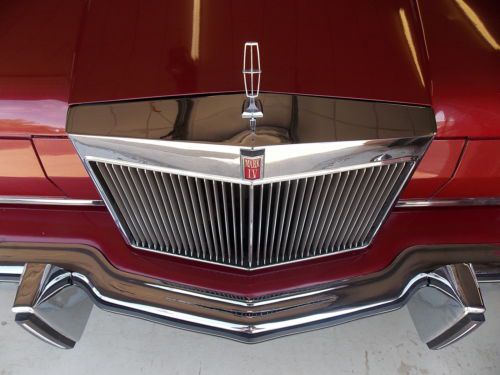 1975 lincoln continental mark iv 18,487 actual miles