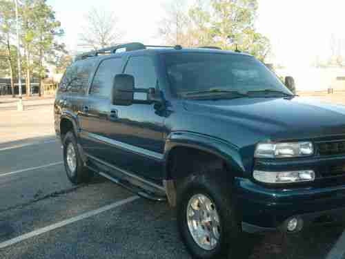 2005 Chevy Suburban Z71, Very Rare Metallic Blue Paint!, image 7