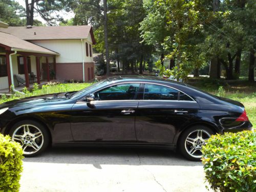 06 mercdes cls 500 amg sport package and chrome wheels