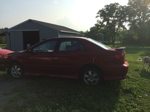 2004 Toyota Corolla S Sedan 4-Door 1.8L, image 2