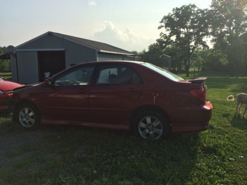2004 Toyota Corolla S Sedan 4-Door 1.8L, image 3