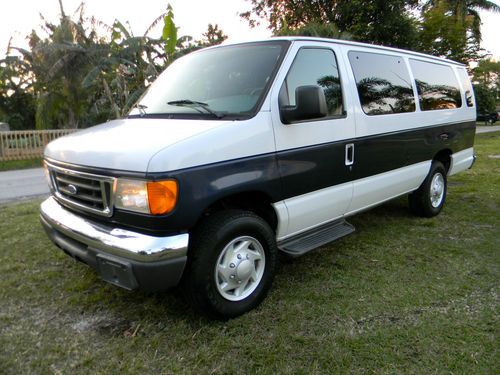 2006 ford e350 e250 super duty 11 passenger van club wagon bucket seats 5.4l v8