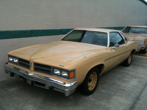 1976 pontiac lemans police smokey and the bandit