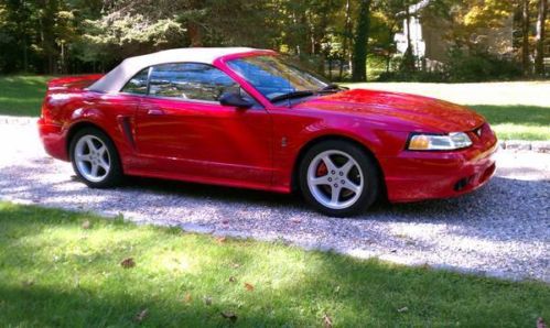 1999 ford mustang svt cobra convertible 2-door 4.6l