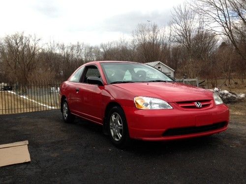 2001 honda civic dx coupe 2-door 1.7l