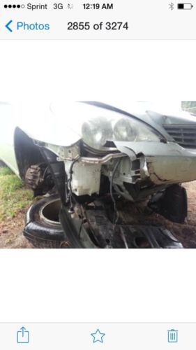 Lexus 300 es, 130,000 miles, front end and wheel damage