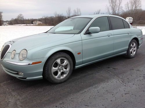 2002 jaguar s-type base sedan 4-door 3.0l bank repo