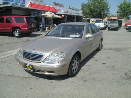 2002 mercedes-benz s430 base sedan 4-door 4.3l