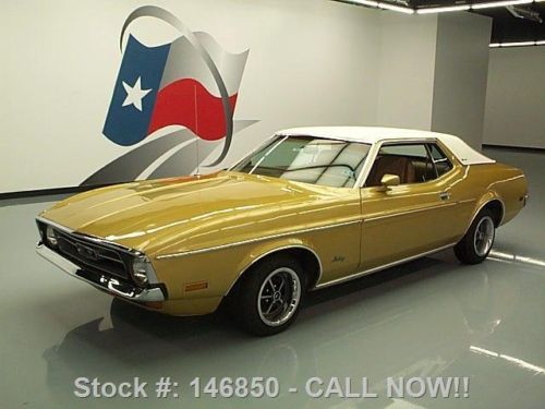 1972 ford mustang hardtop grande 351 v8 vinyl roof 67k texas direct auto