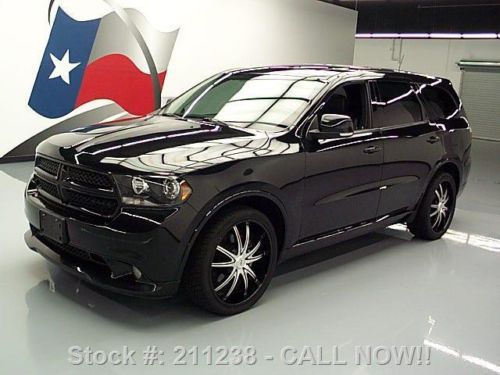 2012 dodge durango r/t hemi sunroof nav rear cam 43k mi texas direct auto