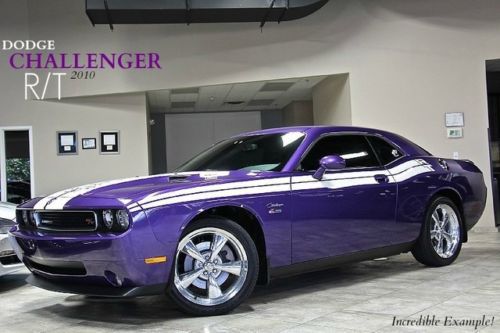Sell Used 2010 Dodge Challenger Rt Plum Crazy Pearl Warranty 11k Miles 