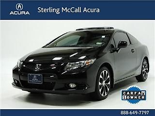 2013 honda civic cpe 2dr man si traction control security system