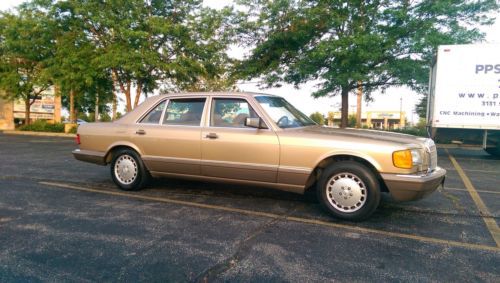 1986 mercedes 560 sel - amazing condition all books and records