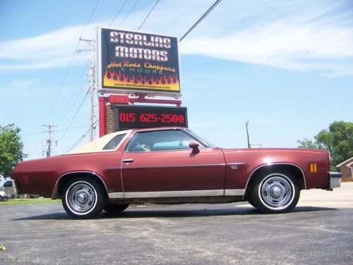 76 chevy malibu classic landau coupe unrestored 1 owner car 13651 original miles