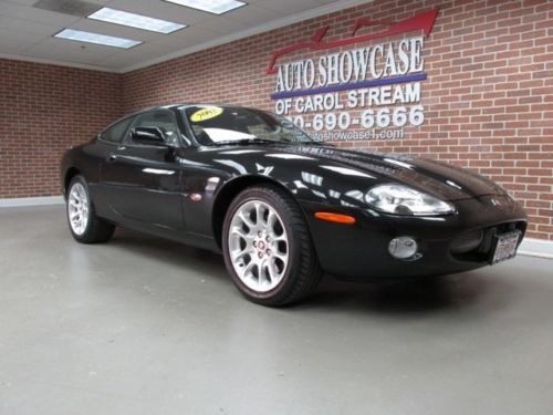 2002 jaguar xkr coupe supercharged v8 black black xk8