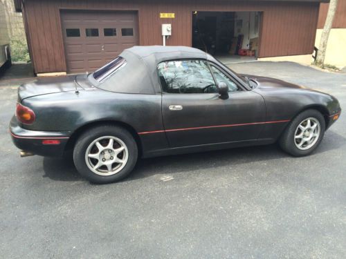 1997 Black Mazda Miata MX5 Convertible, US $3,000.00, image 3