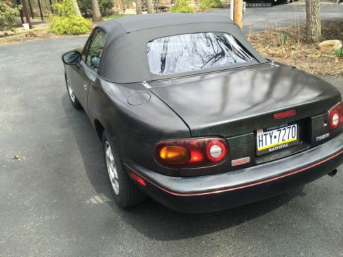 1997 Black Mazda Miata MX5 Convertible, US $3,000.00, image 4