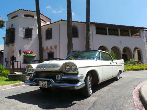 1958 dodge coronet hard top swept wing,  original survivor with only 26k miles.