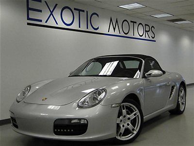 2005 porsche boxster convertible! 5-speed blk-power-softtop xenon 18-whl cd-plyr