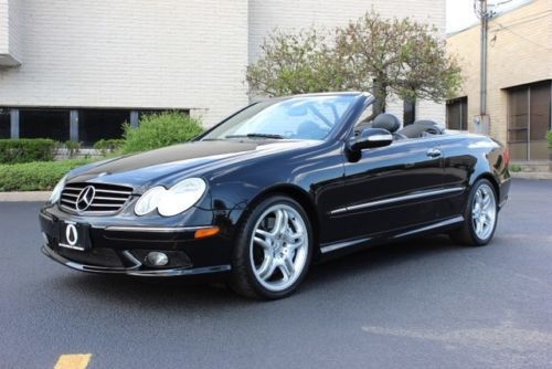 Beautiful 2005 mercedes-benz clk55 convertible, just serviced