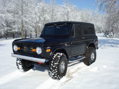 1970 ford bronco (frame off restoration)