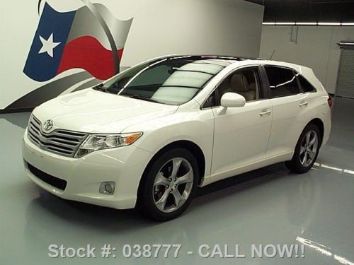 2011 toyota venza pano sunroof nav rear cam 20&#039;s 46k mi texas direct auto