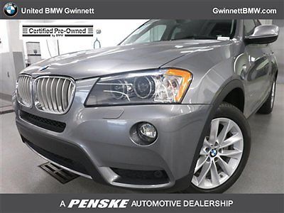 Xdrive28i low miles 4 dr automatic gasoline 2.0l 4 cyl space gray metallic