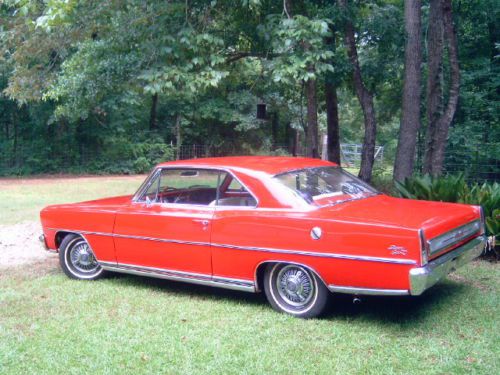 1966 chevrolet chevy nova super sport ss 2 door hard top ~ nice &amp; vintage