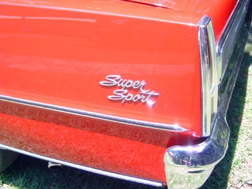 1966 Chevrolet Chevy Nova Super Sport SS 2 Door Hard Top ~ Nice & Vintage, image 6