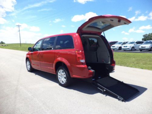 2014 DODOGE GRAND CARAVAN SE WHEELCHAIR/HANDICAP RAMP VAN REAR ENTRY BRAND NEW, US $32,900.00, image 2
