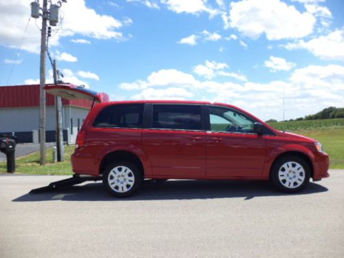2014 DODOGE GRAND CARAVAN SE WHEELCHAIR/HANDICAP RAMP VAN REAR ENTRY BRAND NEW, US $32,900.00, image 4