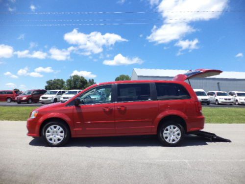 2014 DODOGE GRAND CARAVAN SE WHEELCHAIR/HANDICAP RAMP VAN REAR ENTRY BRAND NEW, US $32,900.00, image 5