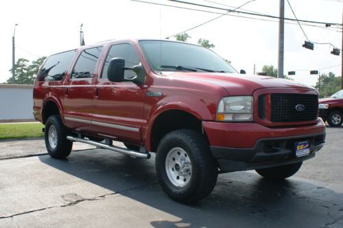 4x4 lifted excursion 6.0 turbo diesel leather navigation back up camera 4wd