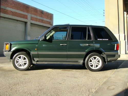 1999 land rover range rover hse sport utility 4-door 4.6l