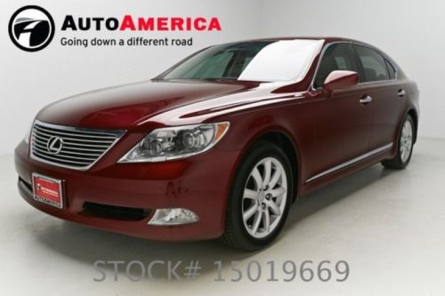 2007 lexus ls 460 70k low miles vent leather nav rearcam sunroof clean carfax