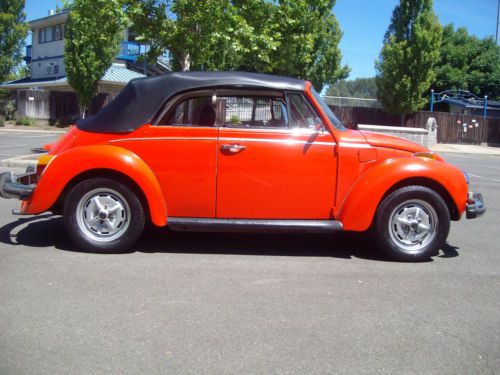 1979 volkswagen super beetle  convertible 2-door 1.6l!!!