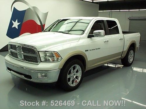 2011 dodge ram laramie crew cab hemi sunroof 20&#039;s 99k texas direct auto