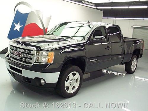 2012 gmc sierra 2500 hd crew diesel z71 4x4 leather 43k texas direct auto