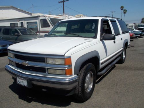 1996 chevy suburban, no reserve