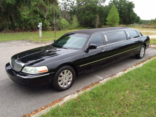 No reserve lincoln limousine 6 pass lincoln town car