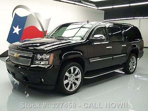 2011 chevy suburban lt 8pass leather 22'' wheels 33k mi texas direct auto