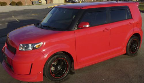 2009 scion xb release series 6.0 2.4l 52k absolutly red momo rims warranty trd