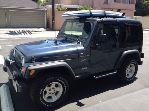 2002 jeep wrangler sport sport utility 2-door 4.0l