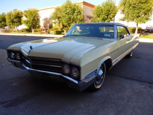 1965 buick electra 225  convertible 72000 original miles primrose yellow  xint