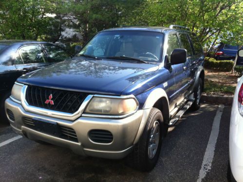 2001 mitsubishi montero sport xls sport utility 4-door 3.0l