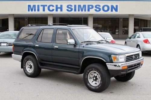 1994 toyota 4-runner sr5 4x4 v6 auto sunroof lifetime georgia suv  very clean!!