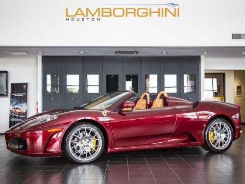 2007 ferrari f430 f1 spider daytona seats carbon fiber polished challenge wheels