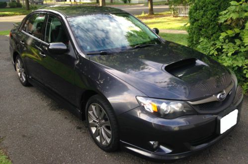 2010 subaru impreza wrx sedan, gunmetal low mileage in great condition