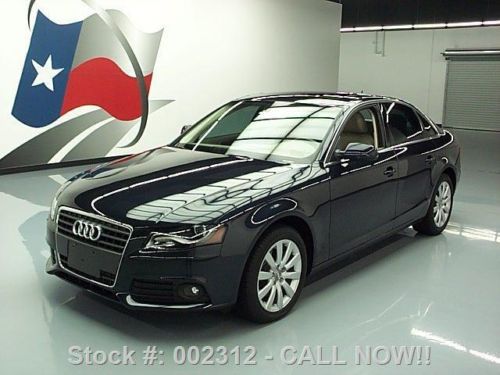 2012 audi a4 2.0t premium sedan leather sunroof 23k mi texas direct auto